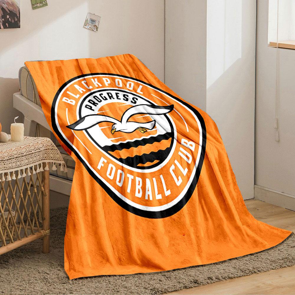 Blackpool Football Club Blanket for All Seasons Blanket Lunch Break Throw Gift