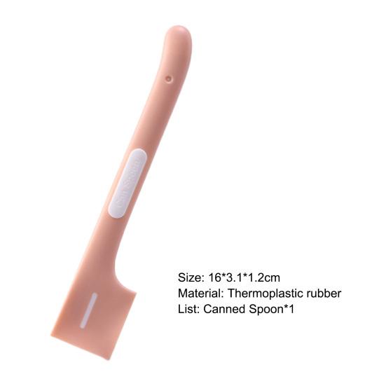 Pet Dosen Löffel Langen Griff Multifunktionale Pet Geschirr Katzenfutter Spachtel Pet Nass