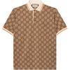 Gucci Gg Logo Jacquard Polo Shirt 742384-XJFGU-2270