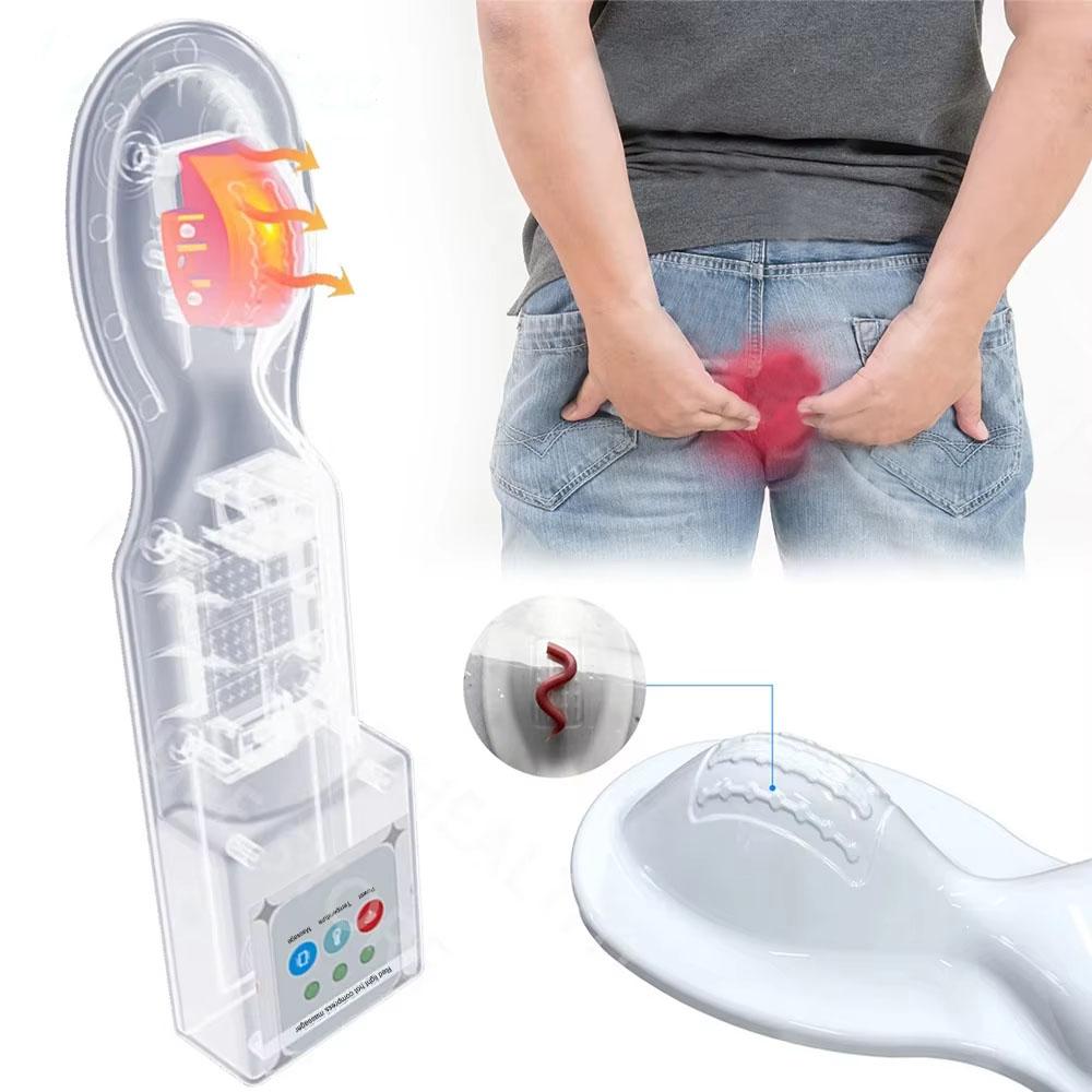 

Heated Vibrating Red Light Massager Personal Care Comfort Device Men s Wellness Appliance білий