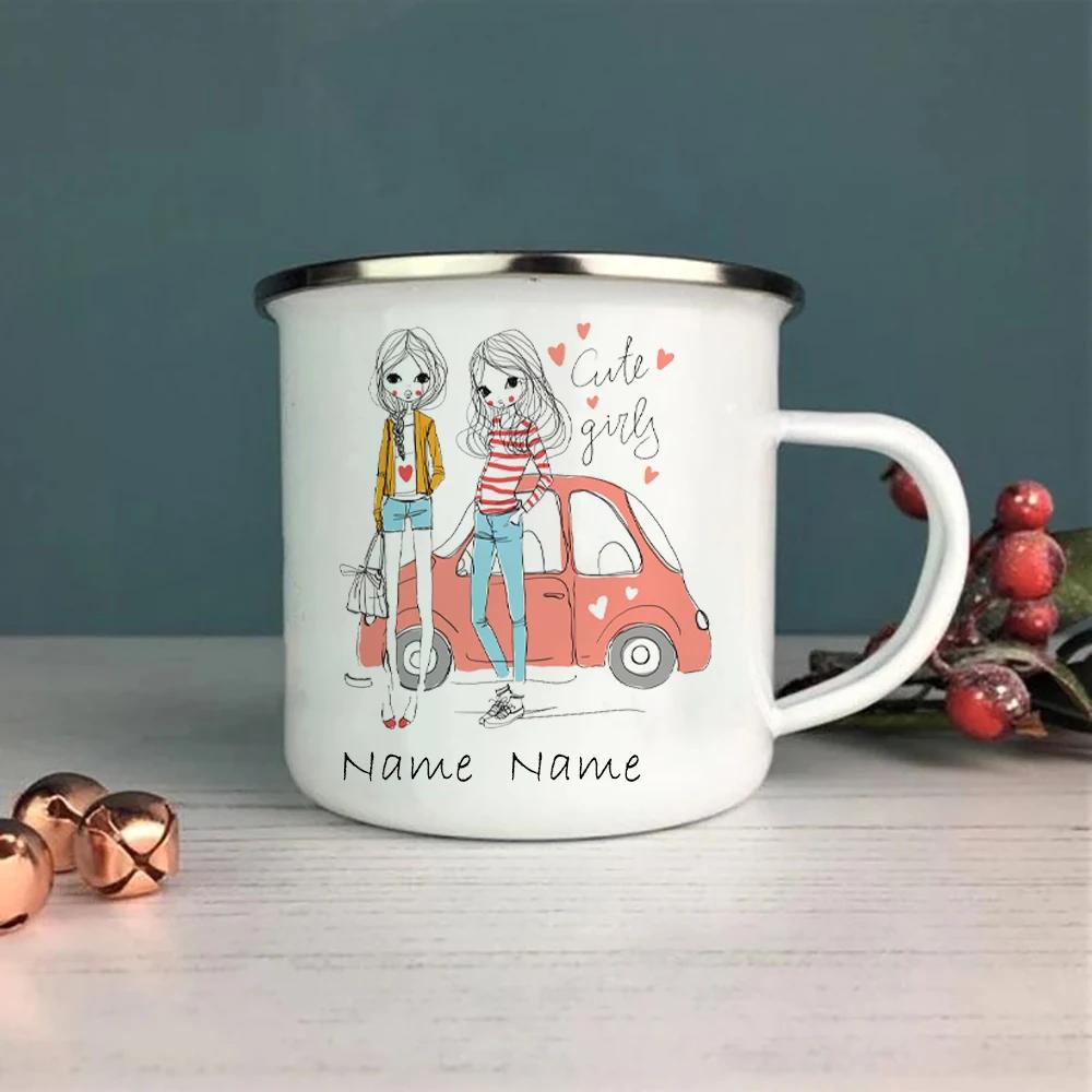 

Customized Enamel Mug, Coffee Cups and Mugs, Best Gift for Friends, Printed Name Mug, Reusable Cup,Drinkware Cupshe Beer