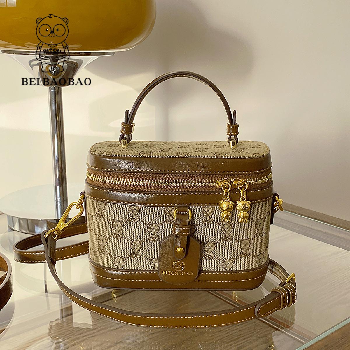 

Винтажная женская сумка кроссбоди на плечо 2025 года, легкая роскошь хаки