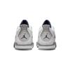 Air Jordan 4 Retro PS Midnight Navy Kids Sneakers White Light-Smoke-Grey Fire-Red BQ7669-140