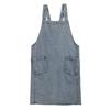 Versatile Denim Apron for Home Chefs Easy Care and Breathable Fabric Cotton Denim Apron for Cooking and Cleaning