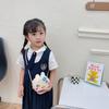 Adorable Korean Style Animal Coin Purse for Girls – Fashionable Children's Shoulder Crossbody Bag