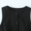 Spring 2025 Women's Fashion: Versatile Slim Sleeveless Suit Vest