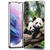 Panda Baby, Riesenpanda Familie Handyhülle für Samsung A54 A14 A24 A34 A17 A37 A57 A55 A35 A25 A15 A13 A23 A33 A53 A07 A05S A04S