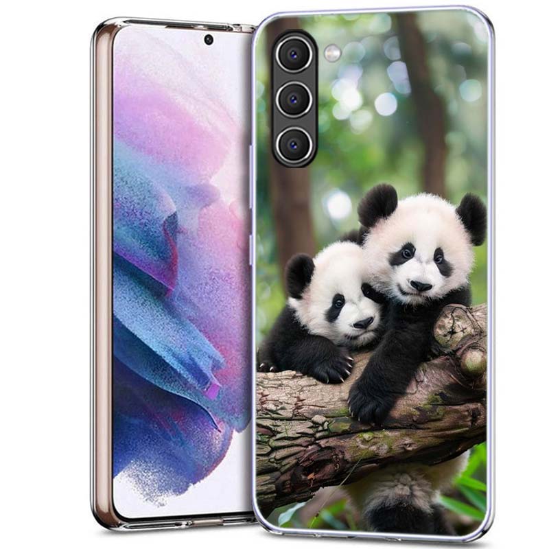Panda Baby, Riesenpanda Familie Handyhülle für Samsung A54 A14 A24 A34 A17 A37 A57 A55 A35 A25 A15 A13 A23 A33 A53 A07 A05S A04S
