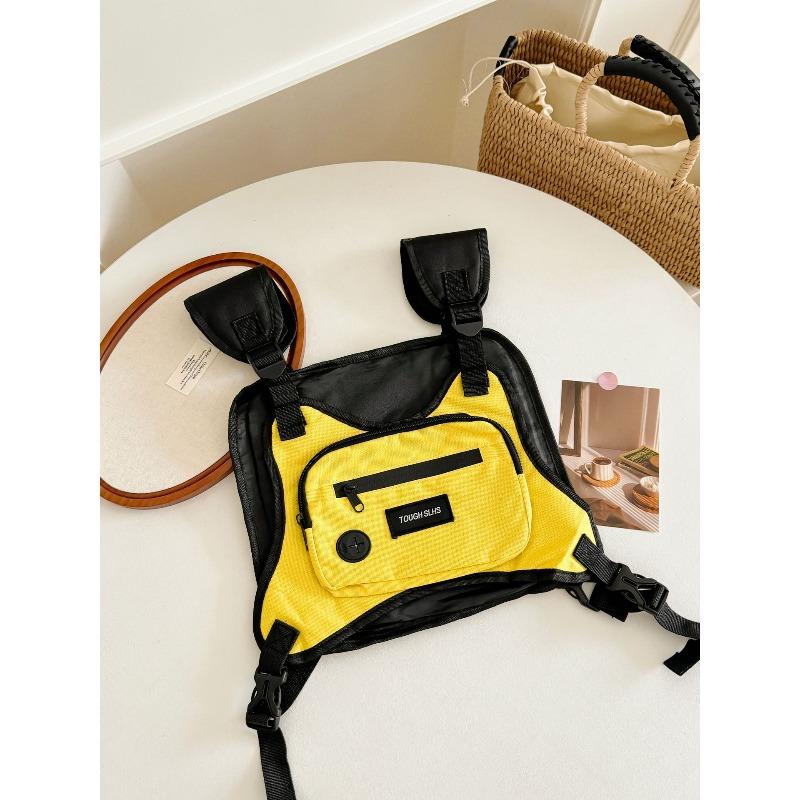 Tide cool dark wind tooling tactical socks puppet app backpack personalized boys street shooting tide sports satchel breast bag