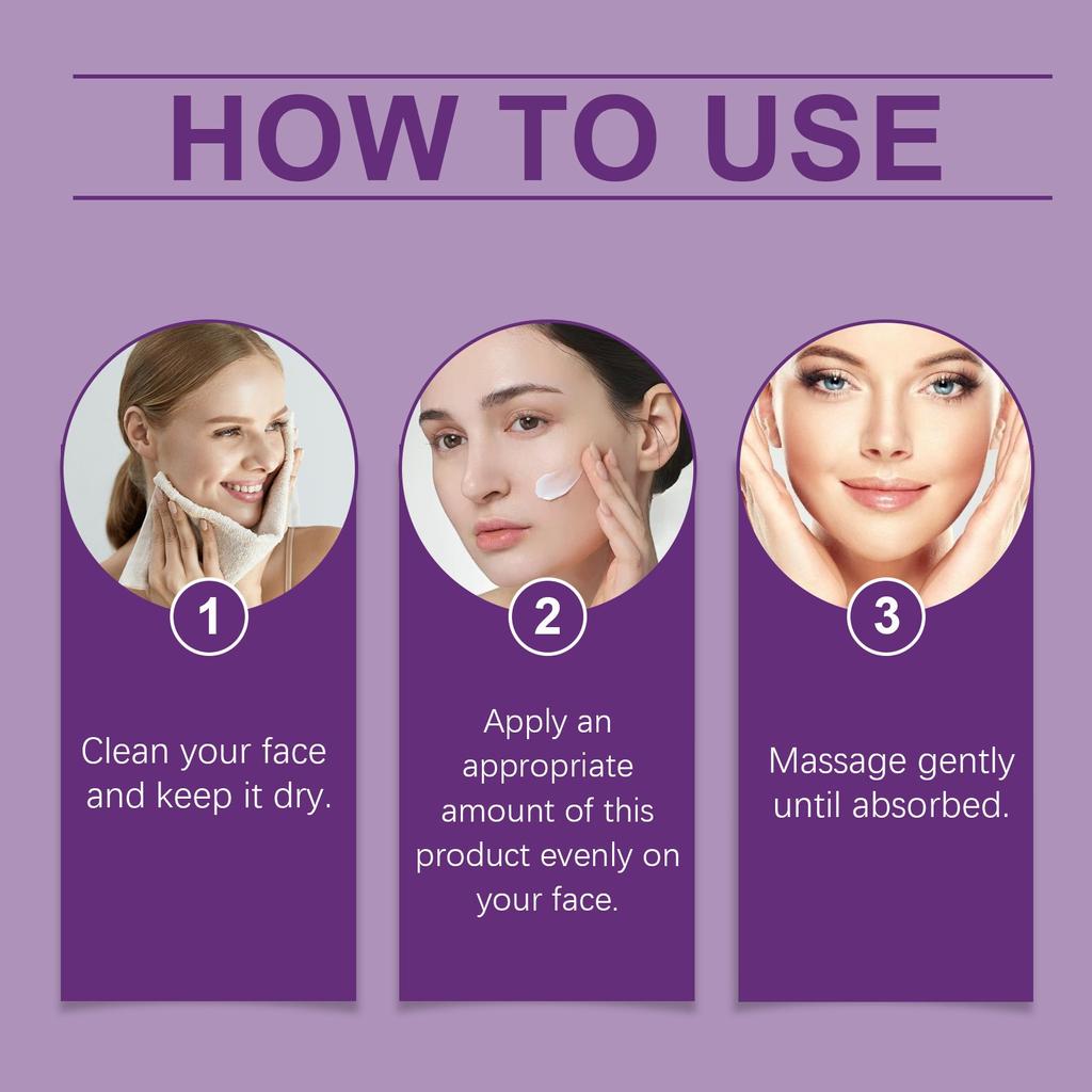 Acne-Clearing Care Cream Improves Skin Moisture And Moisturizes Facial Skin With Delicate And Smooth Pores