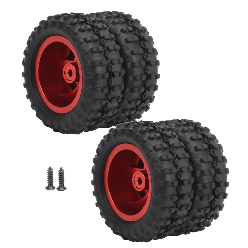 2pcs 52mm Aluminum Alloy Rr Tire Replacement Parts Fit for WPL D12 1/10 RC Truck (009)