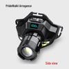 Rechargeable High-Lumen Headlamp with Digital Display for Night Fishing and Emergencies