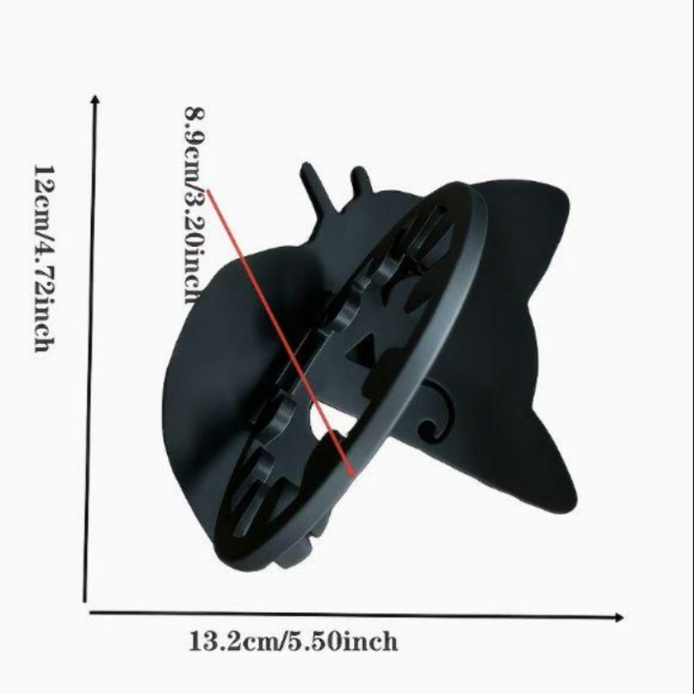 1 Pair Fashion Curtain Tieback Creative Curtain Buckle Ornament Black Cat Curtain Straps  Decoration