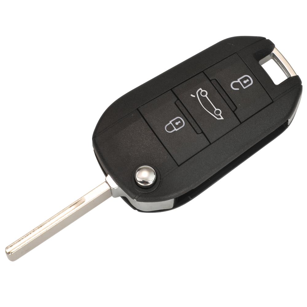 jingyuqin 433Mhz 4A Chip Car Key For Peugeot Expert - With Rear Doors (16 170 207 80) For Citroen Berlingo / Dispatch (2016+)