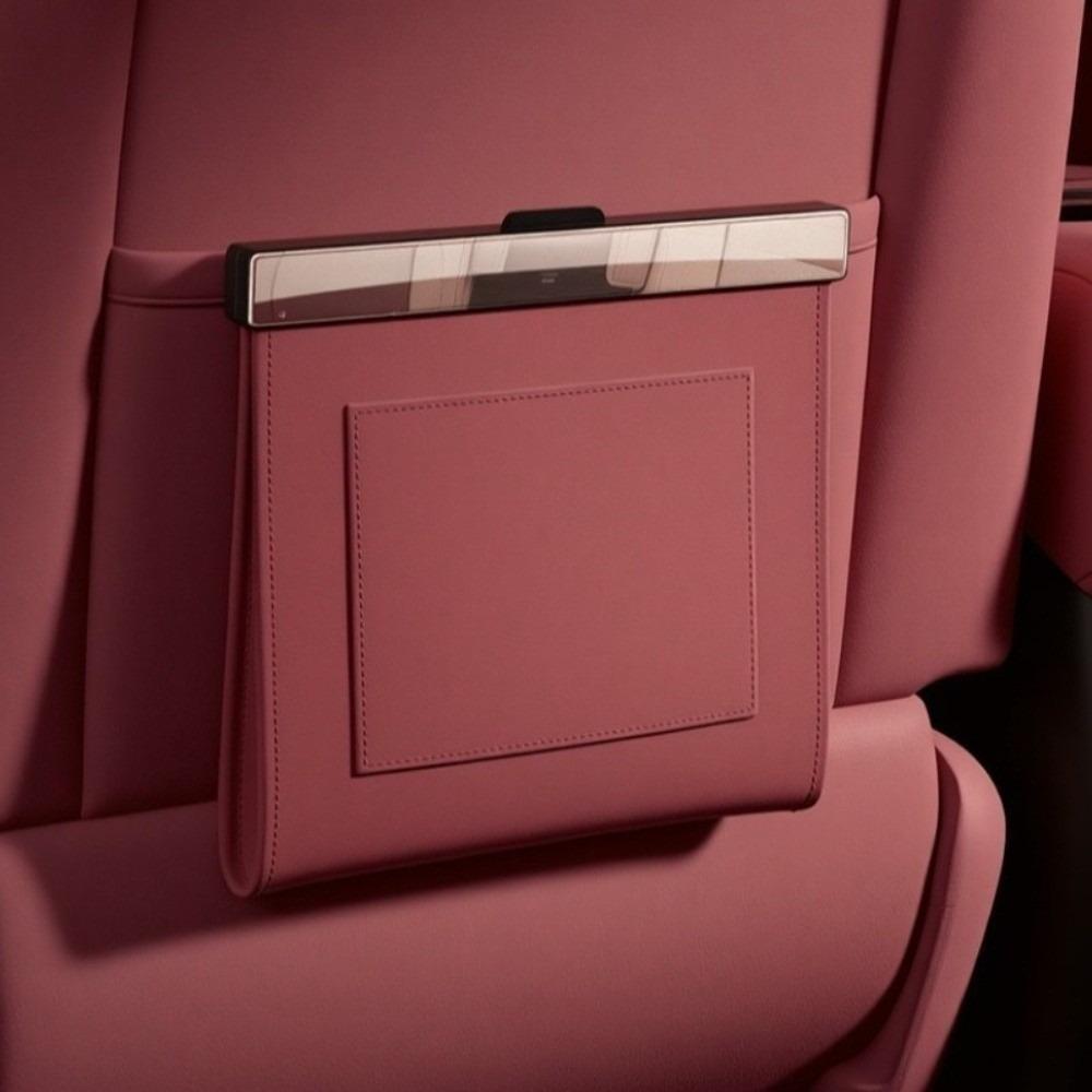 Waterproof Car Garbage Bag Leather Seat Hanging Trash Can Magnetic Adsorption Storage Bag  Gift