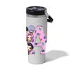30 oz Anime K-Pop Dämonenjäger Edelstahl Vakuumbecher Heiß Kalt 6-12 Stunden Warmhaltezeit Umweltfreundlich BPA-frei Groß Automobilhalter Flasche Kindergeschenk