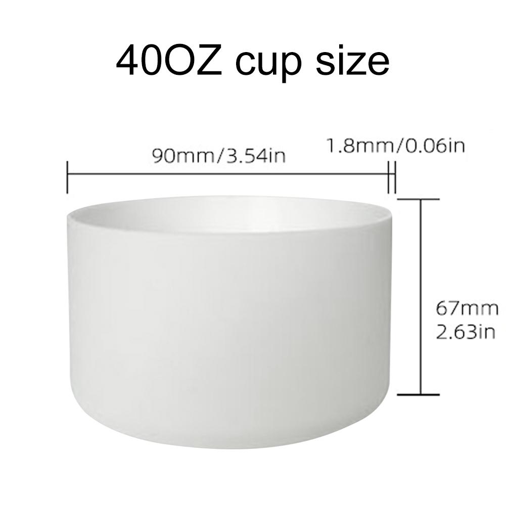 Silikon Wasserflaschenschutz für Owala 24oz 32oz 40oz Rutschfeste Schutzhülle Bodenstoßfänger Flaschendichtring Silikonstopfen