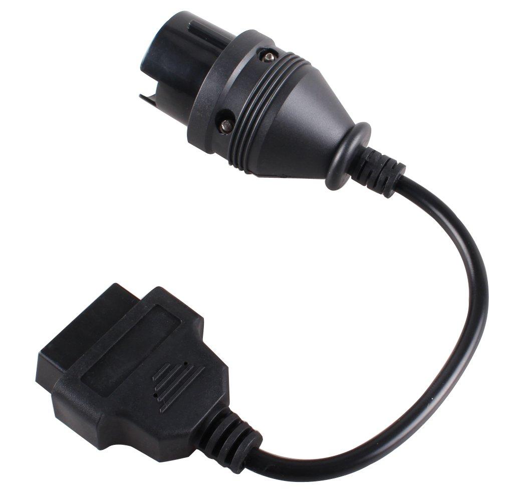 OBDII OBD2 38 Pin To 16 Pin Diagnostic Adapter Connector Cable for Mercedes Benz