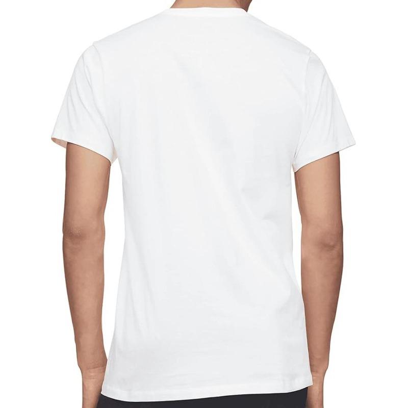 Europäische Größen Herren T-Shirt mit Buchstabendruck - Slogan "Egal wie du dich fühlst, steh auf, zieh dich an, zeig dich und gib niemals auf"