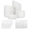 1000 Pcs Cake Case Oval Paper Cup Party Supplies Cups Bread Pans Muffins Baking Mini Grease Proof Cupcake Liners