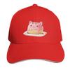 Dairy Cat Cafe Petit Four Baseball Cap Outdoor Golf Running Hiking Summer Beach Travel Streetwear Hip Hop Trendy