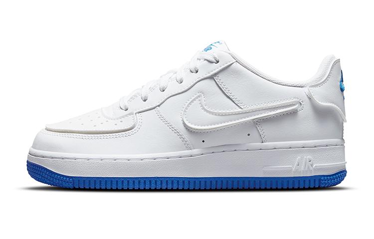 

Nike Air Force 1/1 White Royal Blue GS DB4545-105 38.5