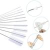 10pcs/set  Multifunctional Portable Stainless Steel Household Bottle Brushes Cleaner Glass Washing Tube Cleaning Brush Set