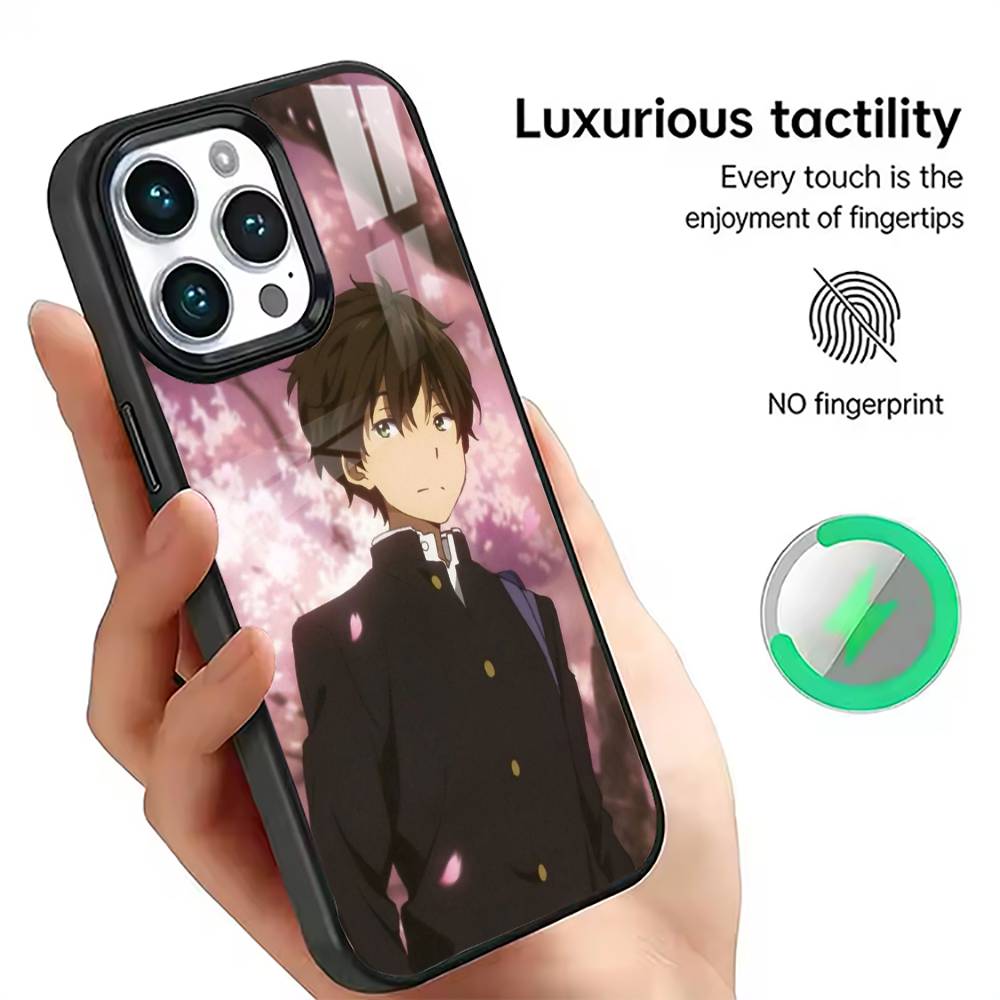 

Hyouka Houtarou Oreki Phone Case Magnetic with Magsafe Wireless Charging For iPhone17,16,15,14,13,12,11 Plus,Pro iPhone12