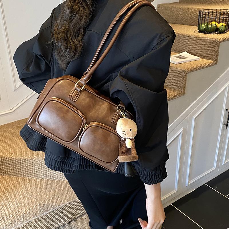 Premium Texture Large-capacity Bag 2025 New Women's Bag Autumn and Winter Versatile Single Shoulder Underarm Bag Portable Pillow Bag