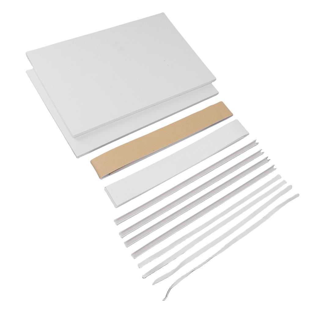 Air Conditioner Side Insulation Panel Kit Heat Draft Insulating Foam Panel with EVA Strip for Window AC Unit