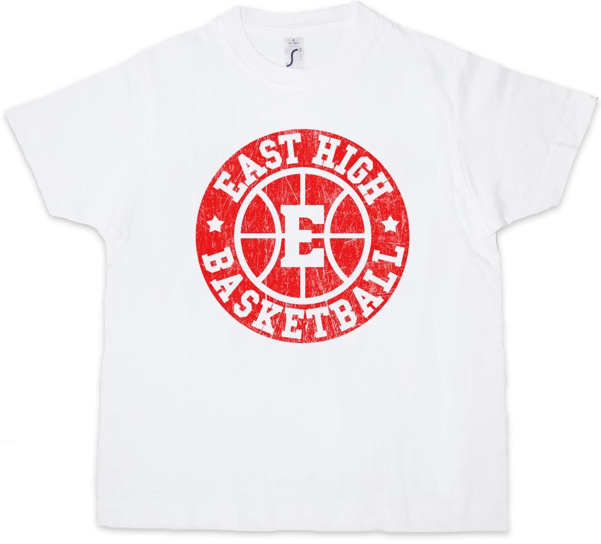 East High Basketball II Kids Boys T-Shirt Team School Logo Sign Symbol Musical 100