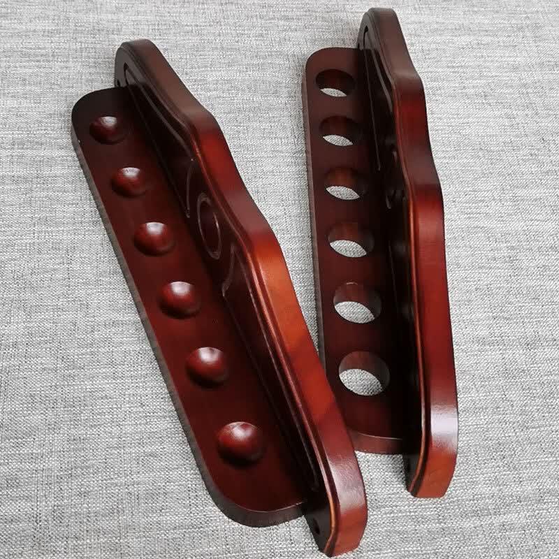 Wooden Billiard Cue Rest Stand
