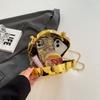 Acrylic Box Bag for Women 2025 Niche Floral Design Unique Elegant Handheld Evening Bag