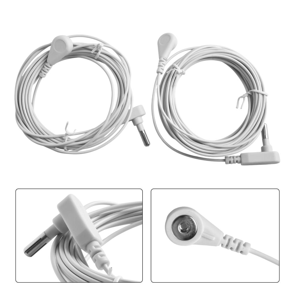 15 Feet Grounding Wire Wellness Toolkit White Grounding Wire Sturdy Materials 15 Feet Length Easy Installation Quick Setup