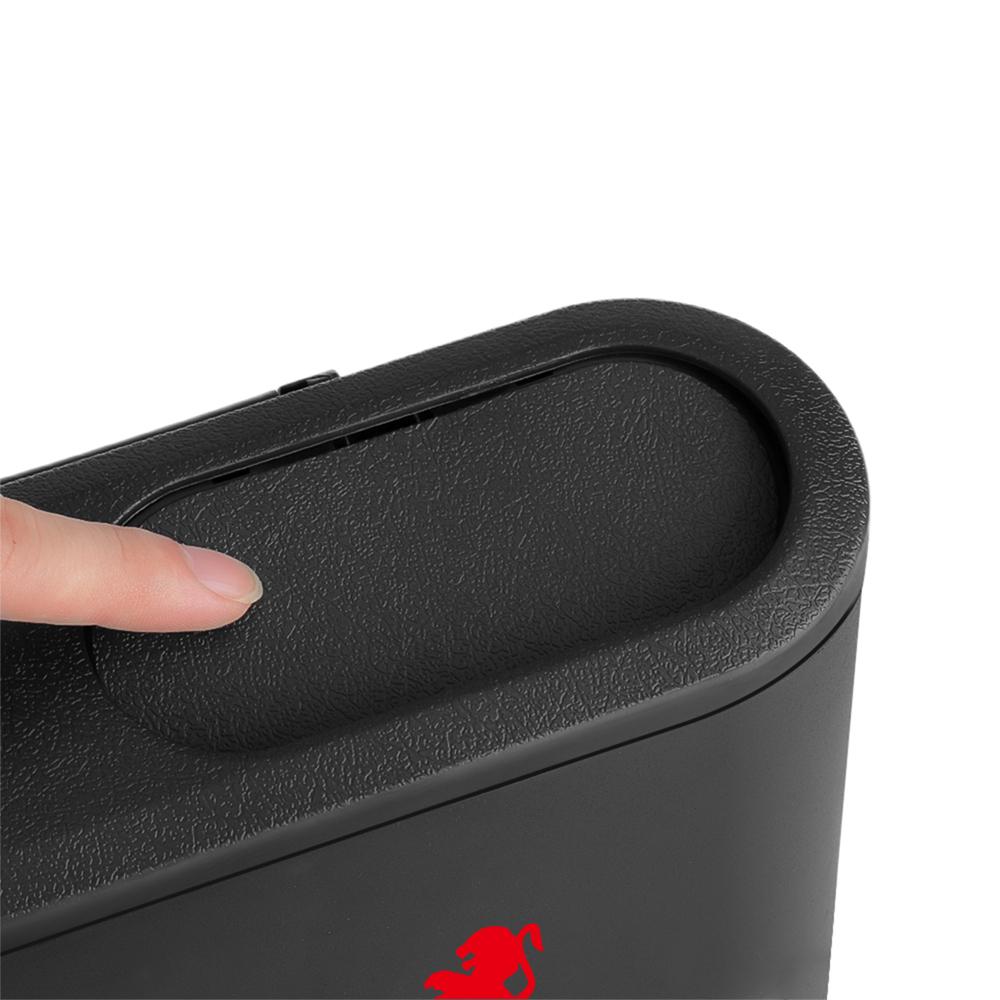 Portable Car Trash Can Hanging Garbage Storage Box Cup Holder For Peugeot 208 4008 308 2008 207 508 607 107 307 407 5008 106 205