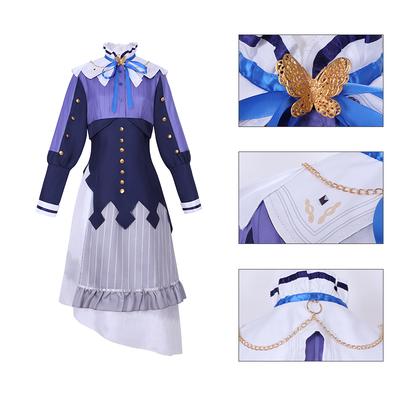 Anime Game Project Sekai Cosplay Yoisaki Kanade Costume Pjsk Cosplay Costume Lolita Long Dress Halloween Costume For Woman