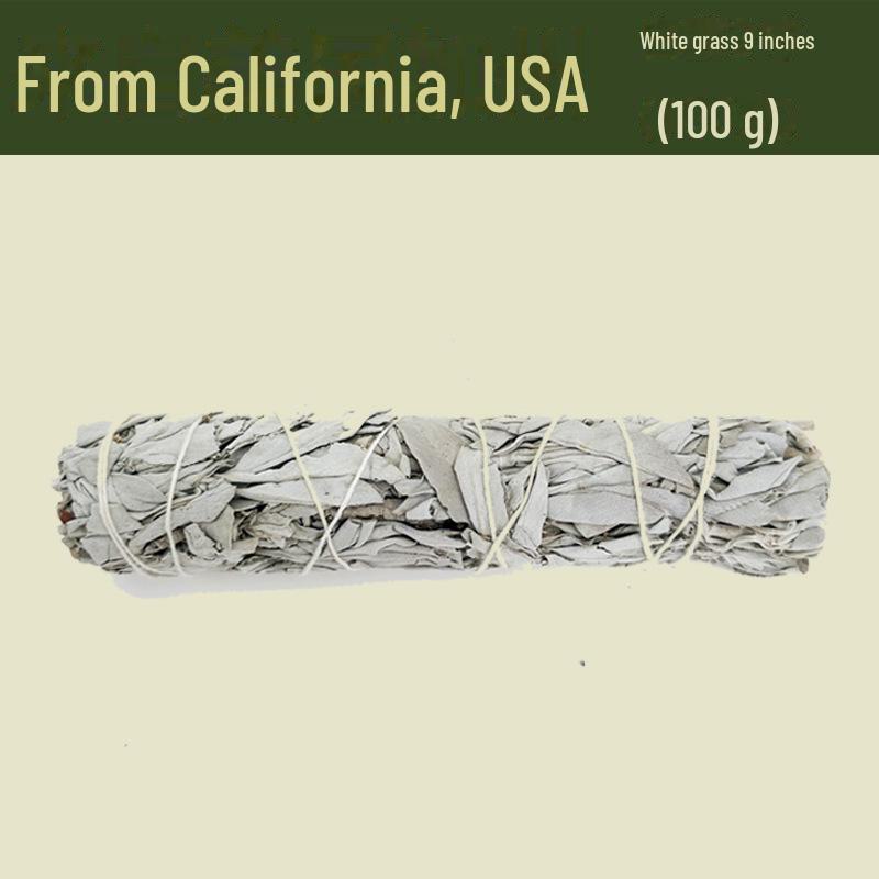 Bețișoare de Aromaterapie cu Salvia Albă și Salvia Albastră cu Cedru Californian și Lemn Sfânt pentru Meditație și Demagnetizarea Cristalelor