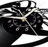 Trap Skeet Shooting Wall Clock Modern Decoration Men's Cave Bedroom Living Room Shooter Exclusive Gift Vinyl Record Wall Watch