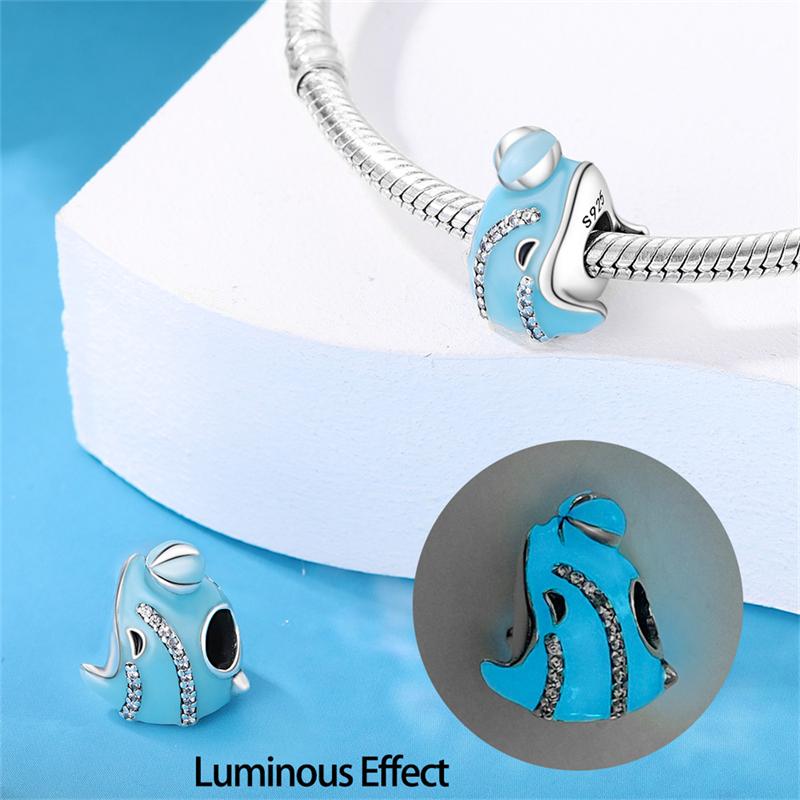 Brand New Copper Metal Boat turtle Starfish sea horse ocean series Charm Bead Component Compatible With Authentic Original Do It Yourself Bracelet