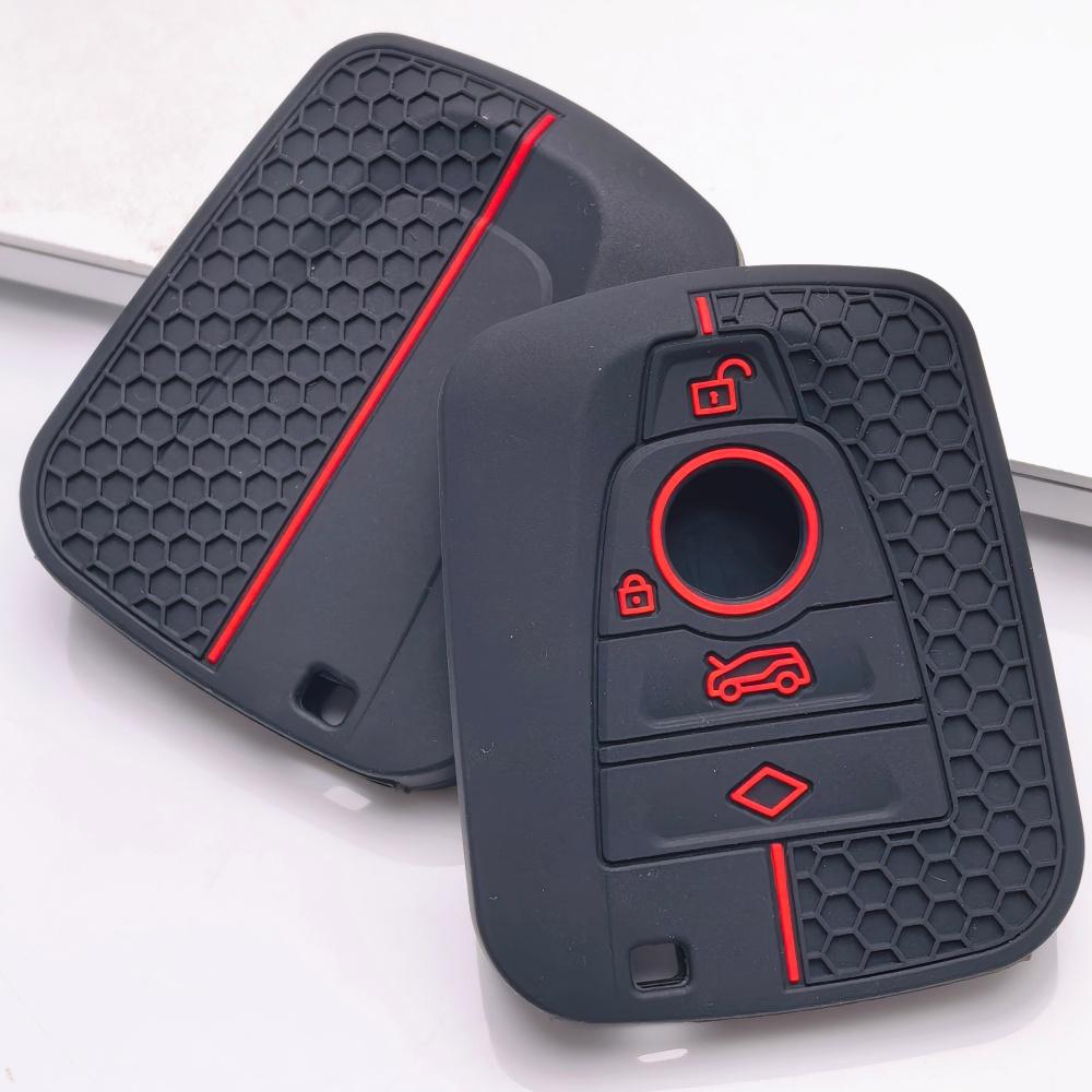 Copri Telecomando per BMW i3 i8 Anti-Graffio Antiurto Guscio Protettivo Portachiavi Struttura Antiurto Texture Morbida al Tatto Design Facile da Installare