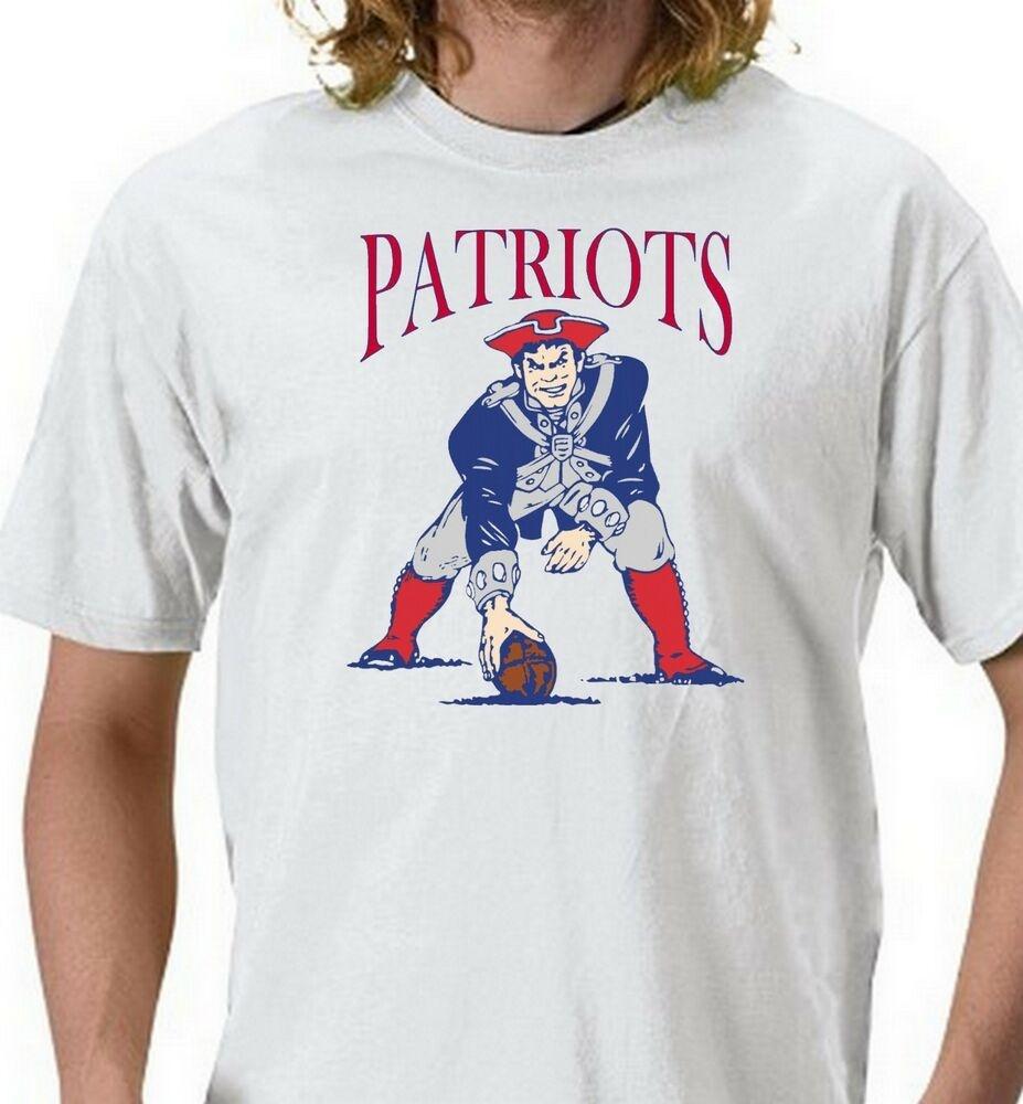 

Футболка унисекс England Patriots с винтажным логотипом, 4 цвета, маленький размер Xx