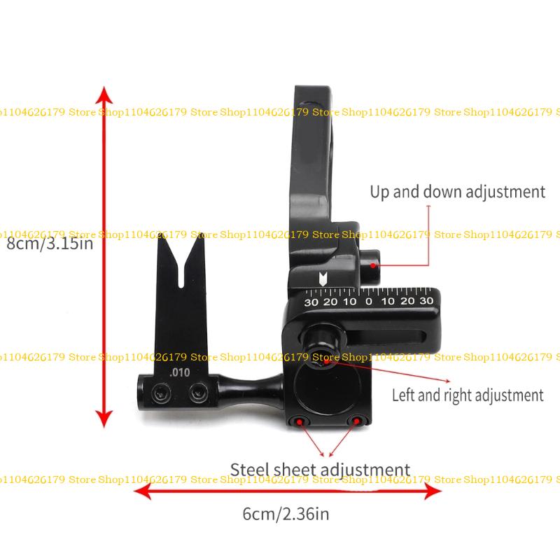 A1A2 4 Way Adjustable Compound Bows Arrows Rest Mounting Screws and Steel Inserts