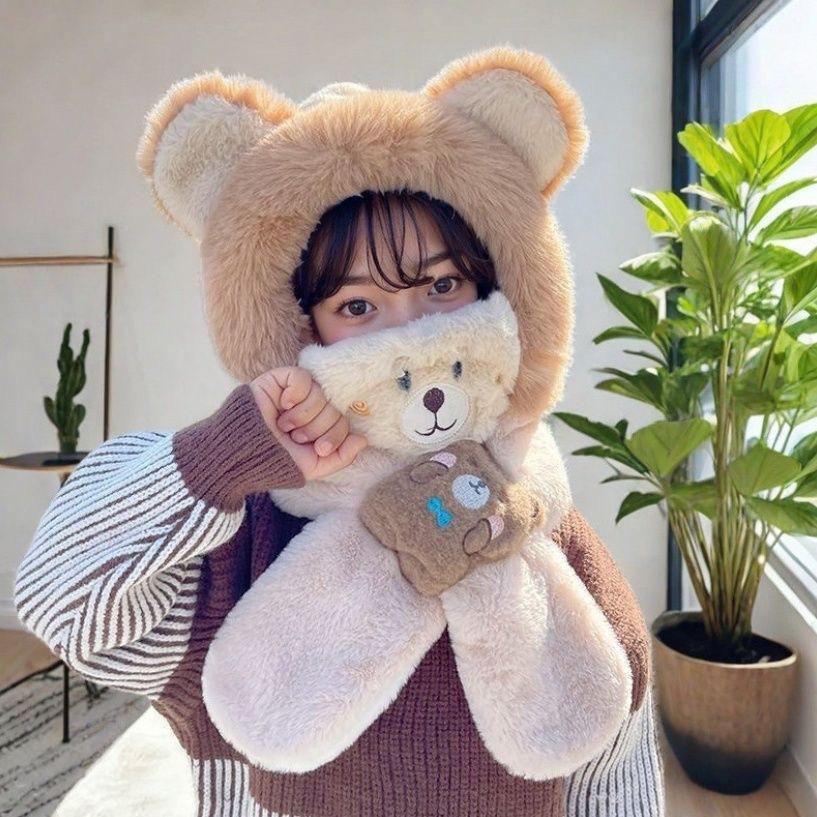 Super Cute Baby Ear Protection Scarf Hat - Warm, Thick Unisex for Autumn/Winter
