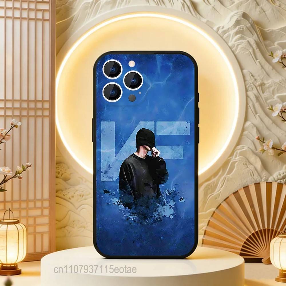 NF Rapper The Search Phone Case For iPhone 17,16,15,14,13,12,11,Pro,Max,Plus,E,Air,Mini Protective Black Cover
