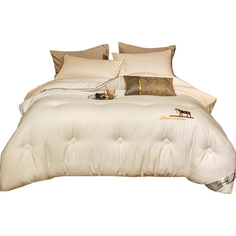 

CHANSI 60-Thread Count Cotton Embroidered Quilt