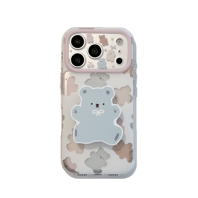 Creative Custom Candy Bear Case for iPhone 17/16 Pro Max/15 Pro