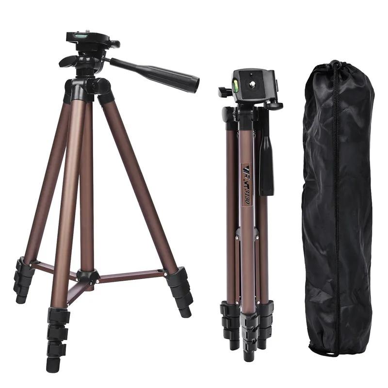 Professional Camera Tripod Stand Portable Aluminum Tripods With Holder For Canon Nikon Sony Dslr Camera Camcorder Phone