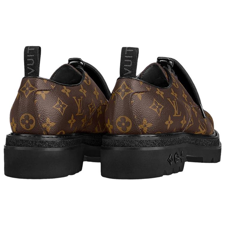 Louis Vuitton Scarpe Derby Black Ice 'Black Brown Monogram' 1A8FUZ