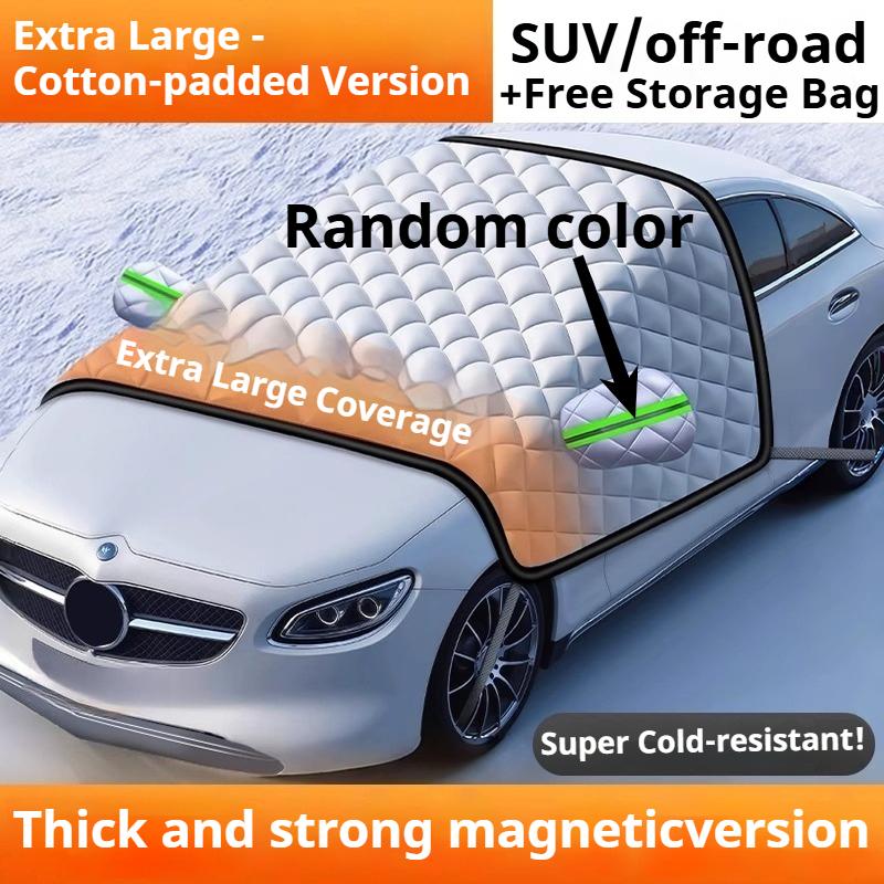 Drei-Fenster-Abdeckung für Schneeabdeckung für Auto Front Sonnenschutz Schneeabdeckung Halbabdeckung Grenzüberschreitende Lieferung