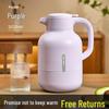 Large Capacity Electric Kettle with Insulated Glass Inner Liner - 48-Hour Thermal Flask for Dorms and Homes